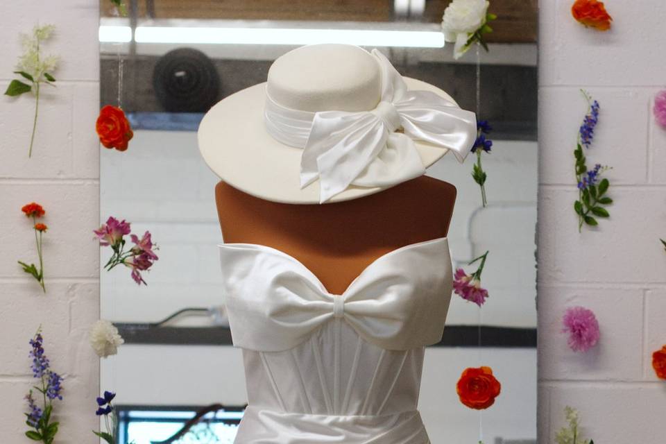 Tea length dress