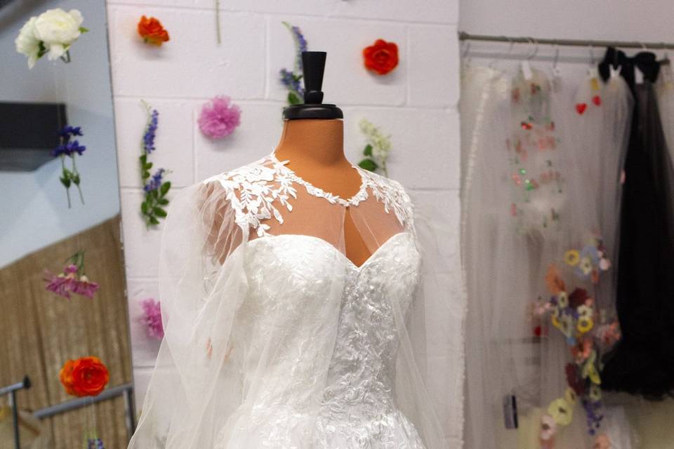 Tea length dress