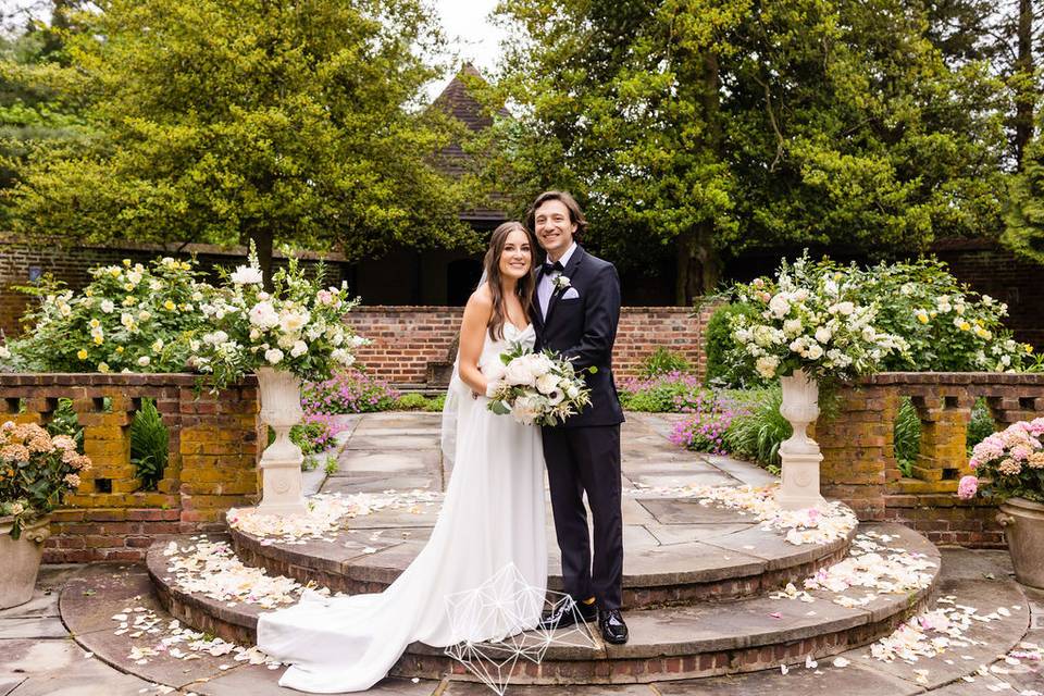 Ceremony at Aldie Mansion