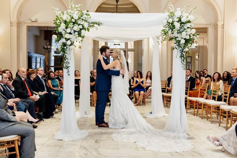 Draped Chuppah