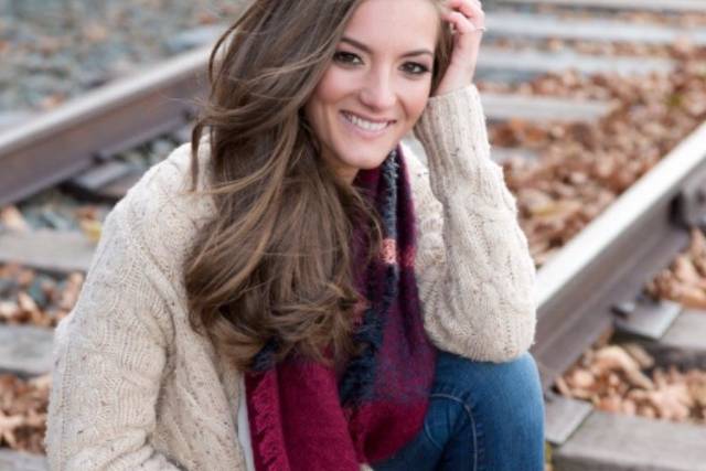 By the train tracks