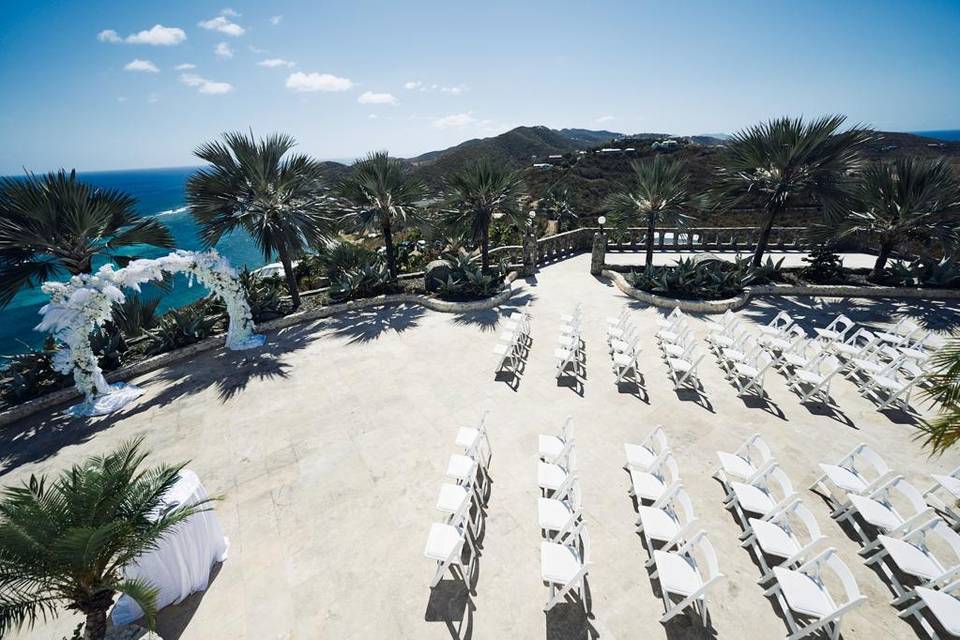 Wedding Ceremony Set Up