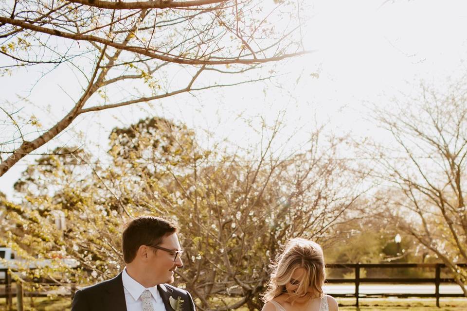 Bride and groom