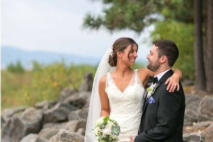 Beautiful bride & groom