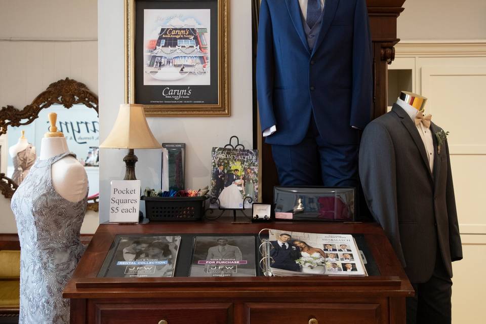 Suit/Tuxedo Display