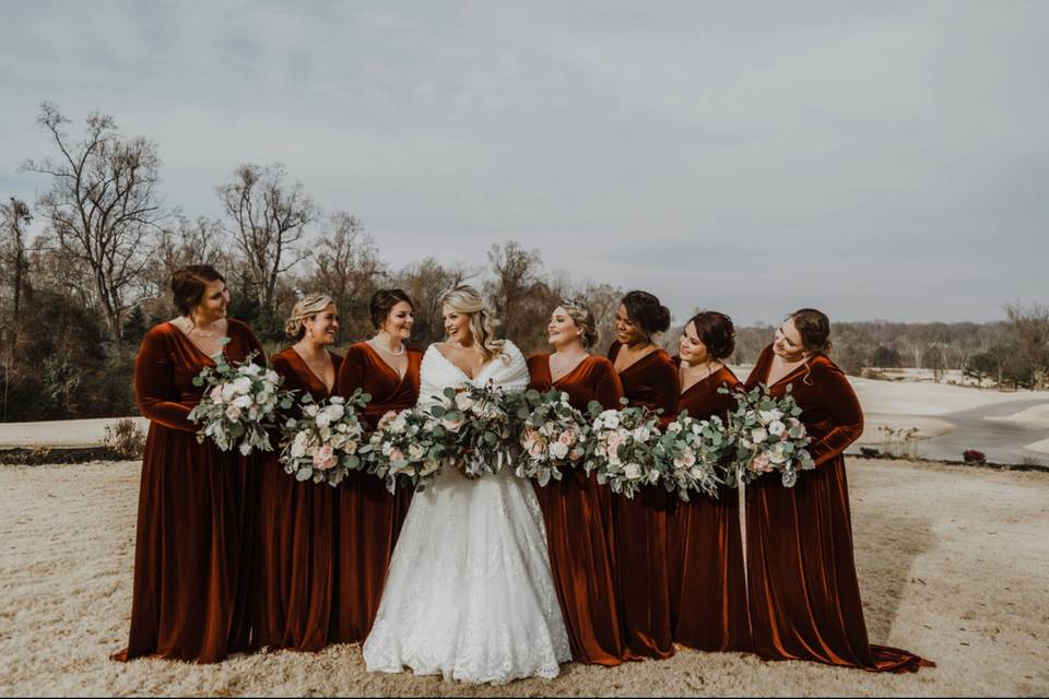 Lauren + Bridesmaids