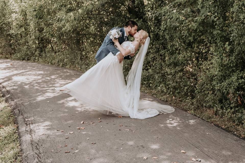 Dip Bride and Groom