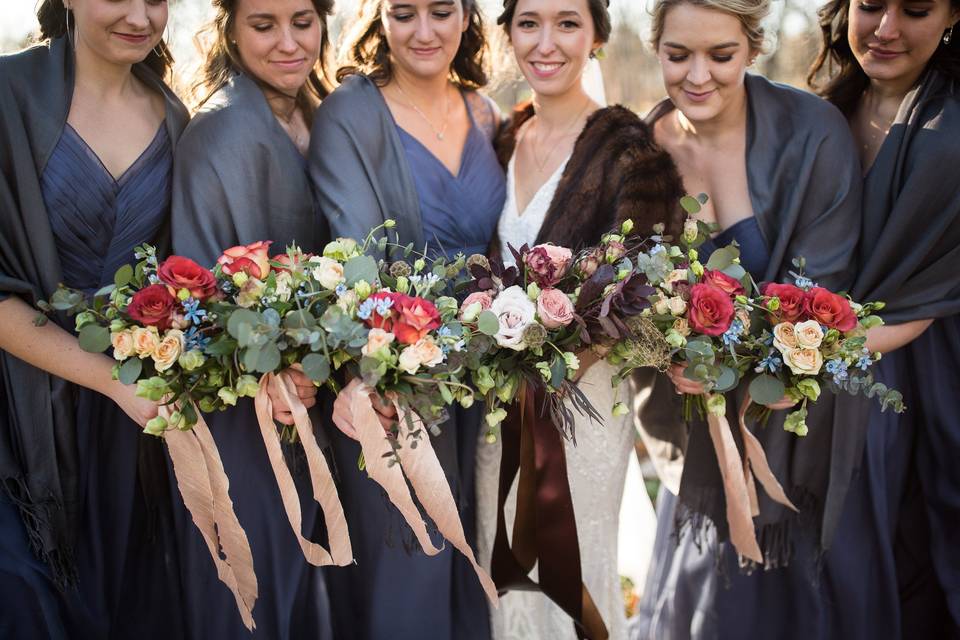 Bridal party     @kaylacapture