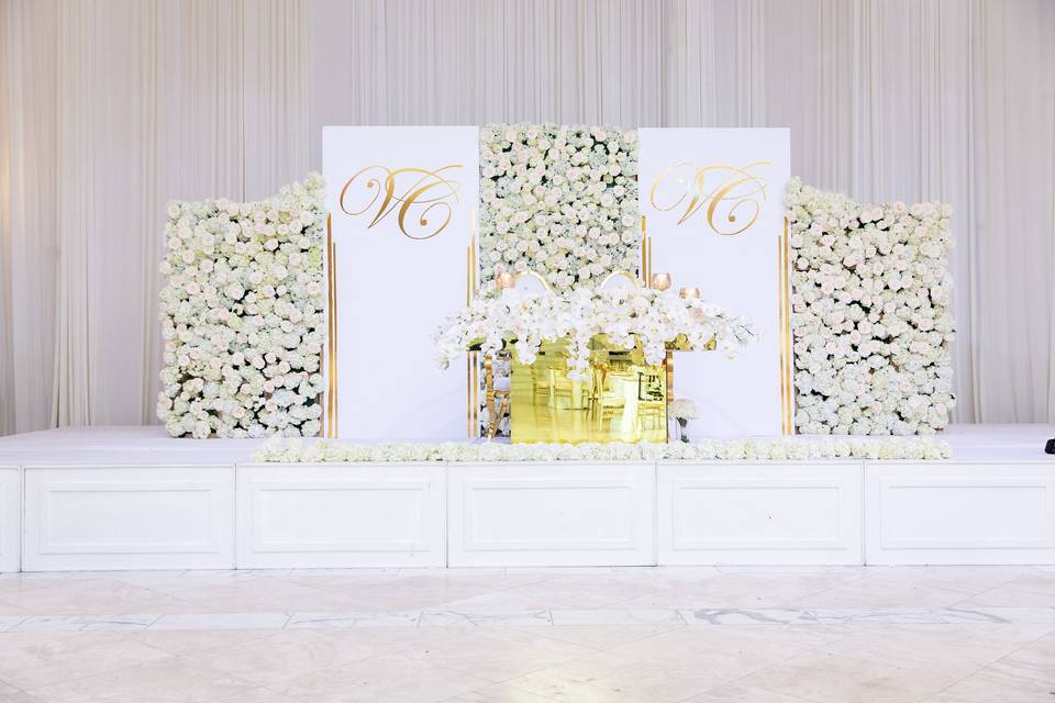 Reception Backdrop