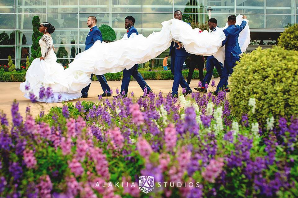 Groomsmen & Bride