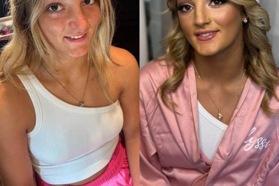 Before & After Glam