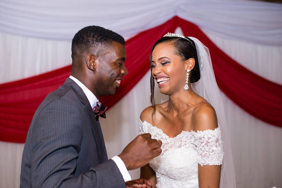 Happy Bride & Groom