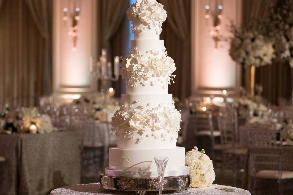 Sugar Flower Cake