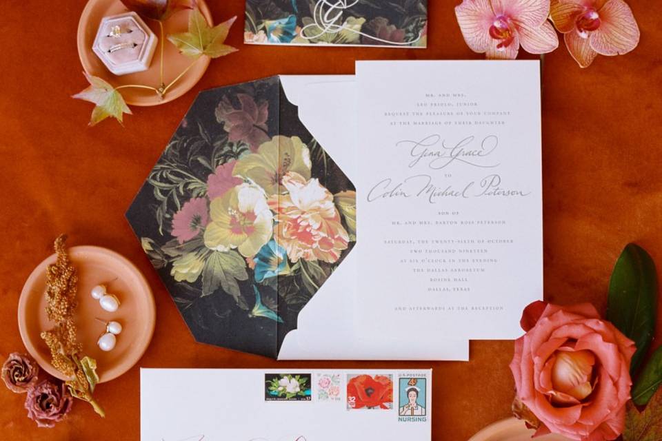 Floral Stationery