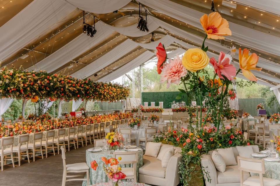 Colorful Zoo Wedding