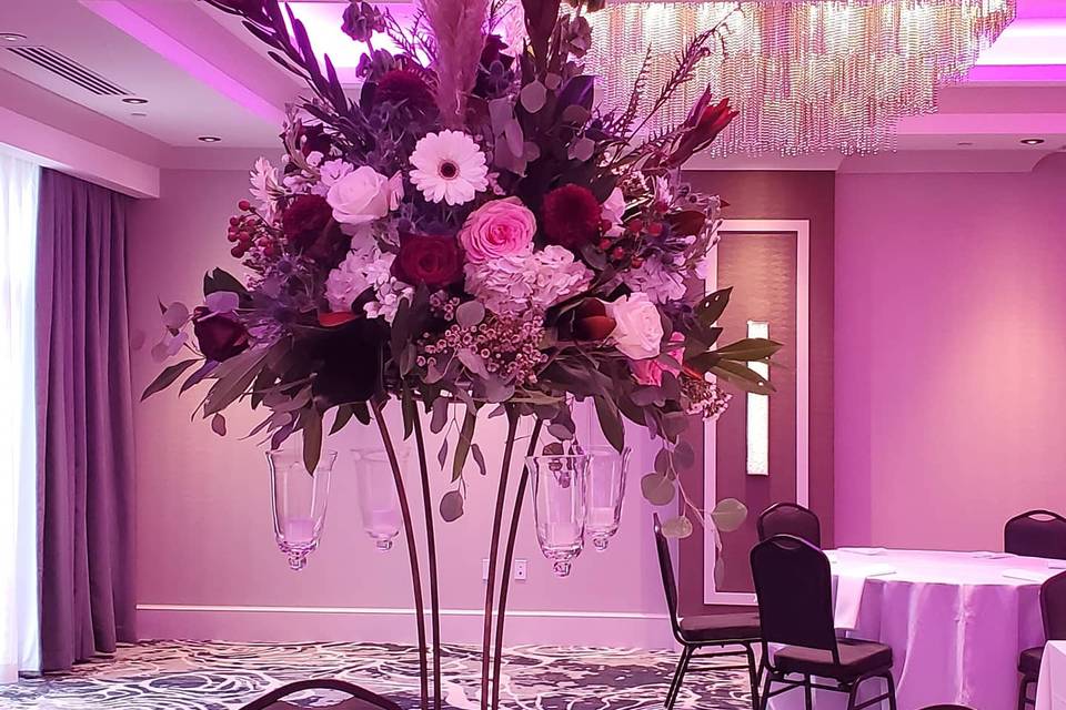 Tall centerpiece