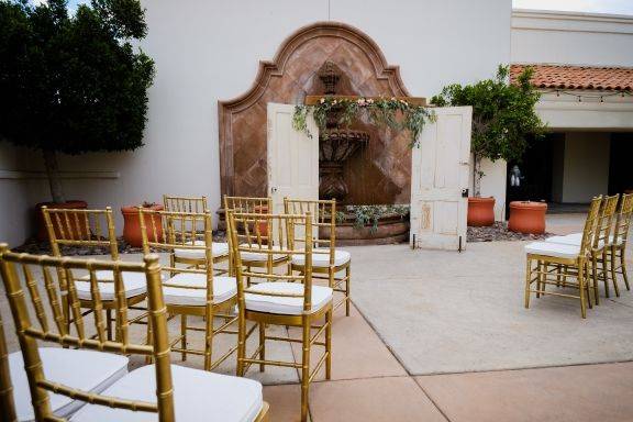 Courtyard reception
