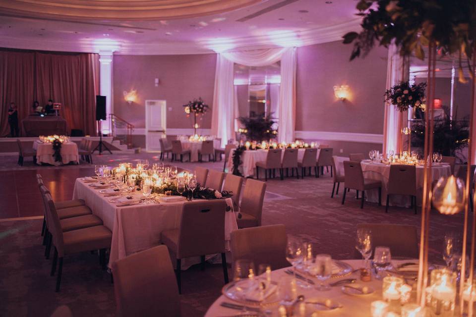 Reception decor