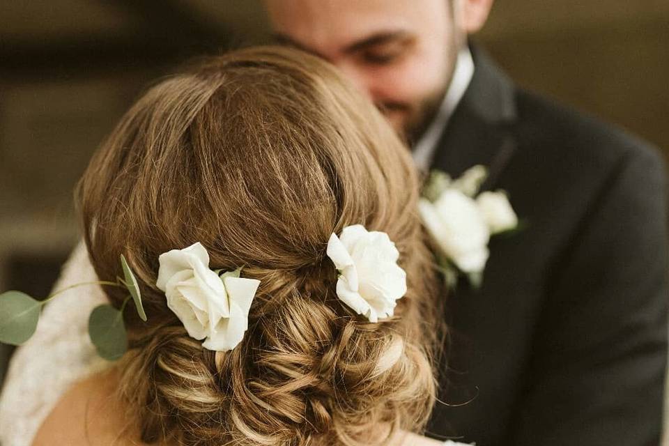 White flowers