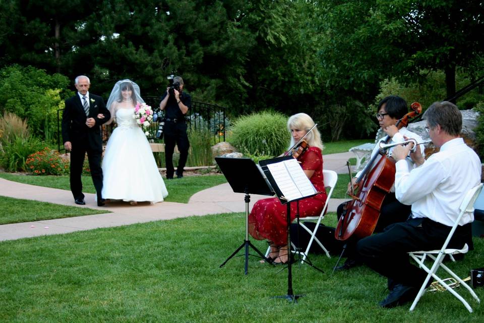 Trumpet, Violin, Cello Trio