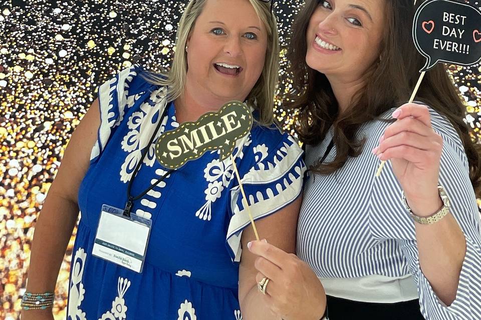 At a business event