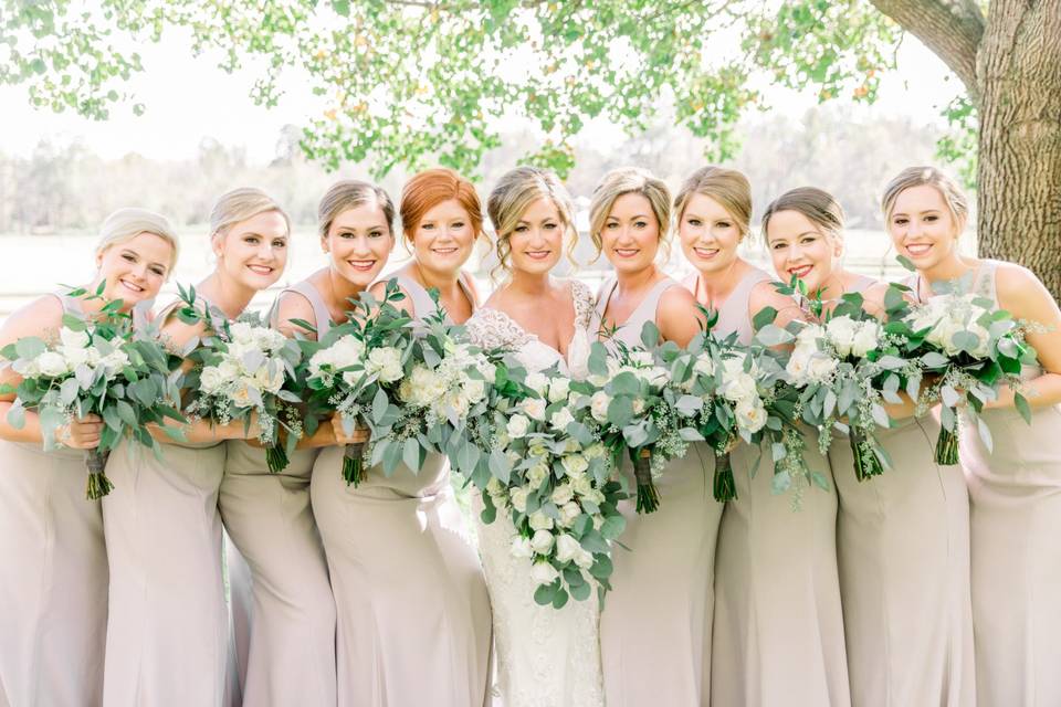 Perfect bridal party!