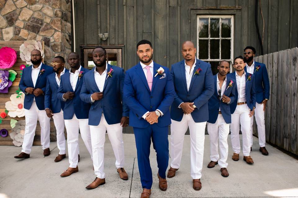 Stylish Groomsmen