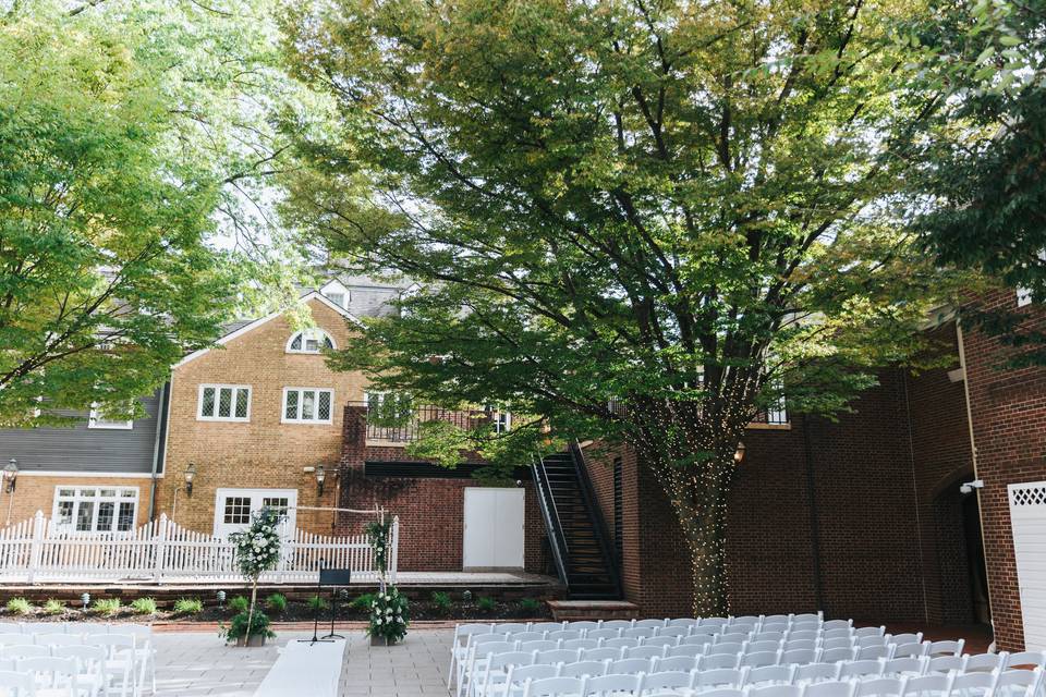 Outdoor Ceremony Setup