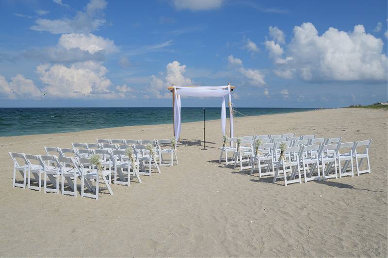 Beach ceremony