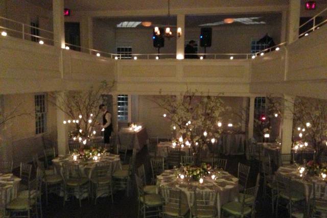 Dining area set-up