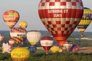 Hot air balloons