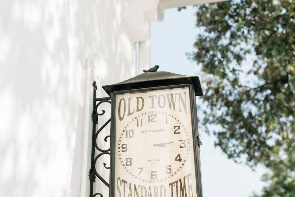 Old town clock