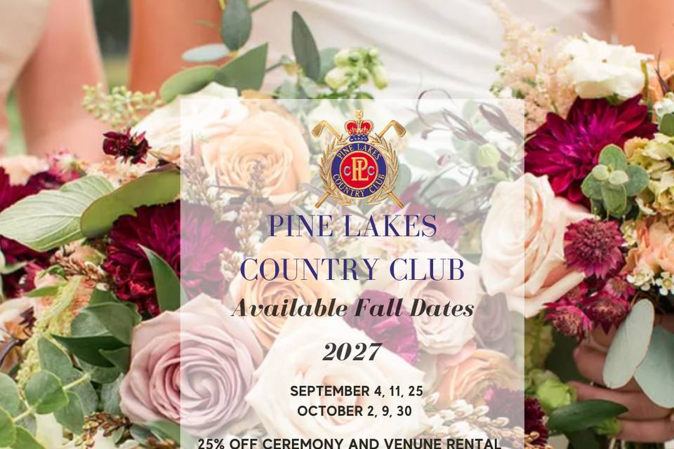 Fall 2027 Dates