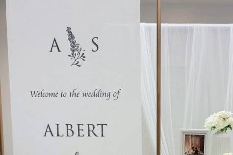 Fabric Sign