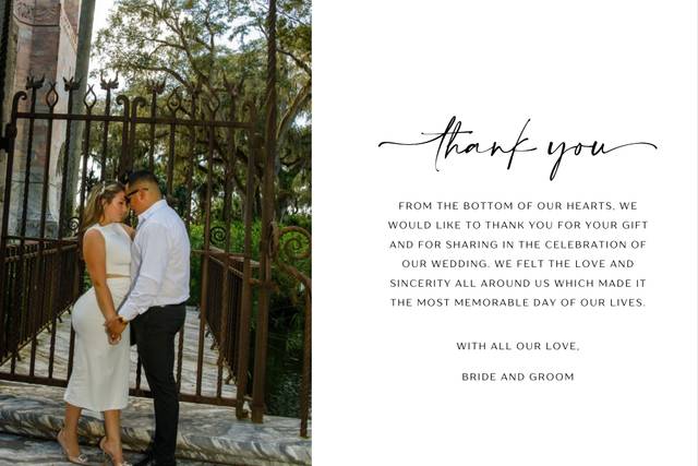 Thank You Card