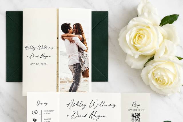 All in one invitation/program