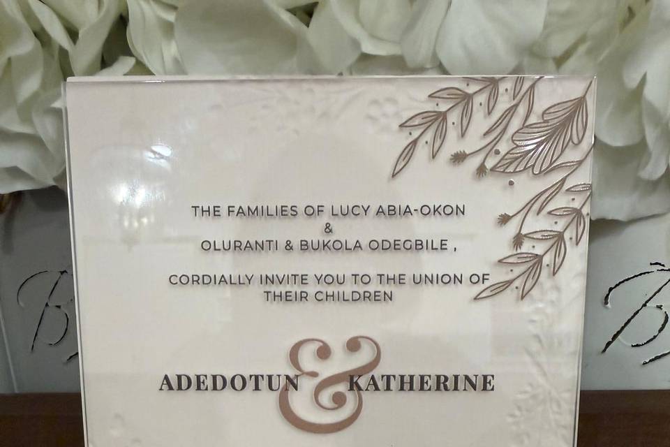 Wedding Invite