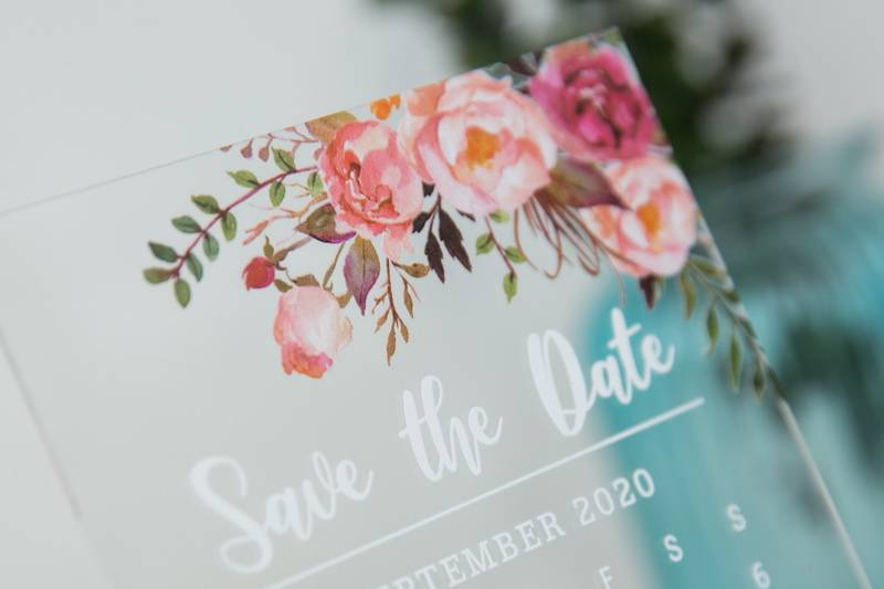 Acrylic Invitation