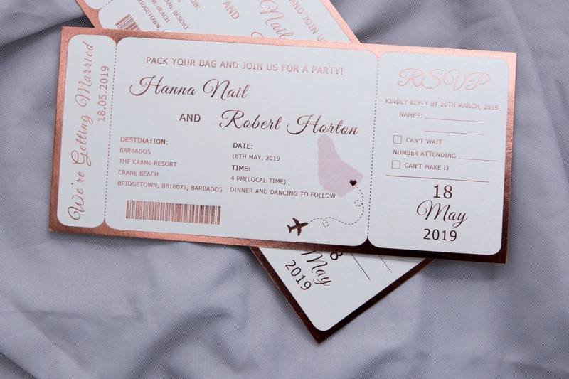 Ticket invitation