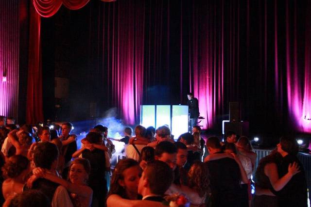 Lively dance floor