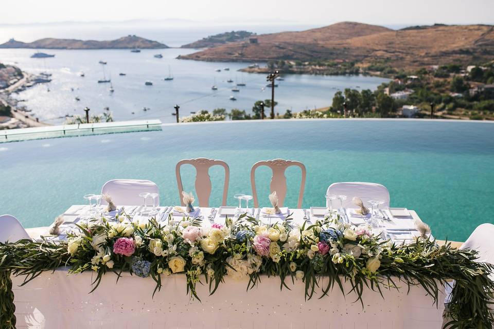 Kea island wedding