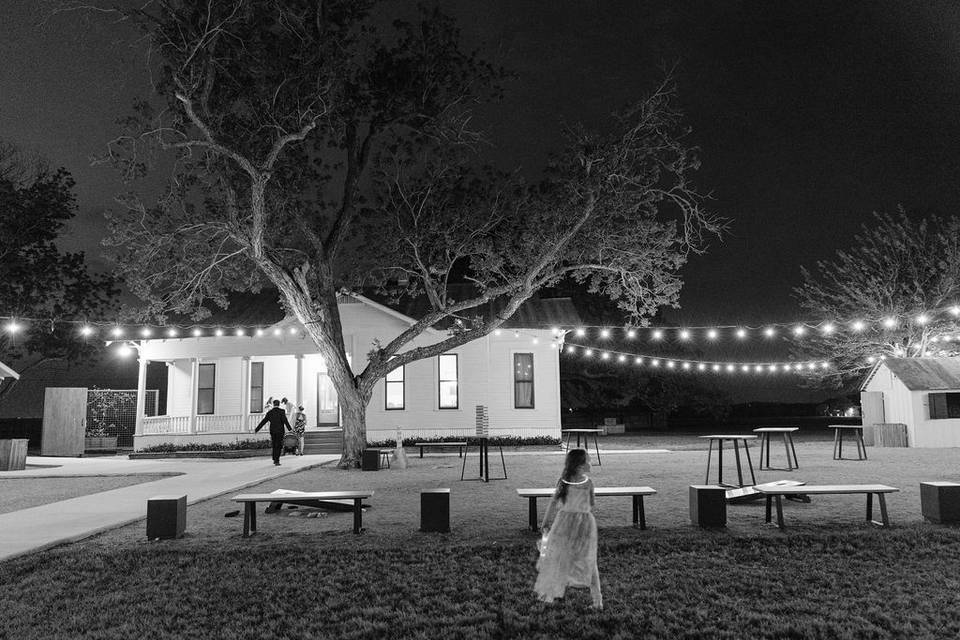 Night time at the Venue
