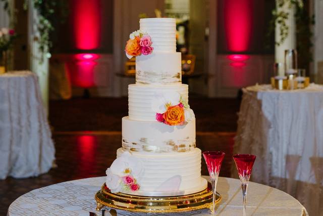 Five-tier cake