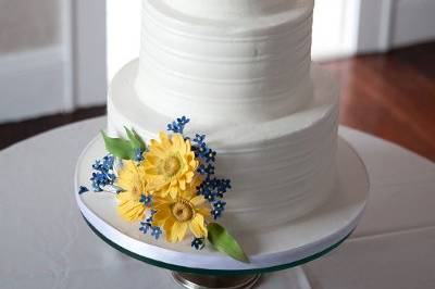 Yellow flower decorations