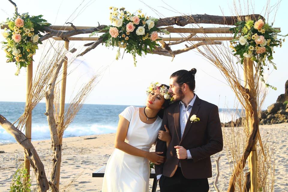 Beach wedding