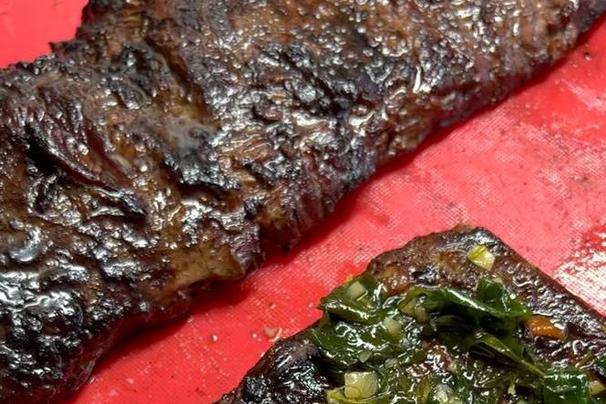 Skirt Steak and Chimichurri