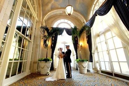 Simple Ceremony with couple only at the Hermitage Hotel