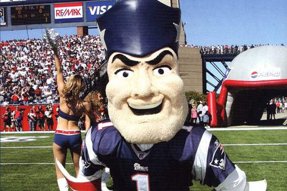 The face of the New England Patriots, Pat Patriot