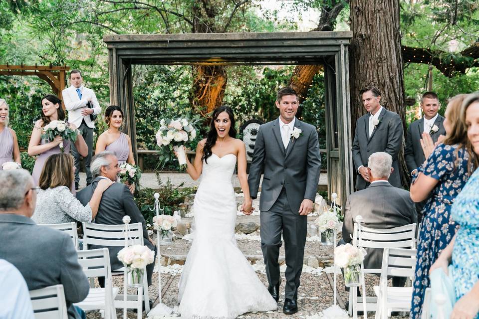 Couple's formal exit