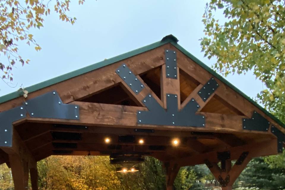 BBQ Pavilion rehearsal dinner